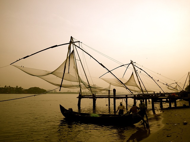 钓鱼, 中国人, 渔网