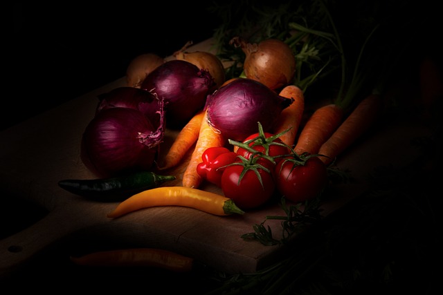 蔬菜, 黑暗的心情, 食物