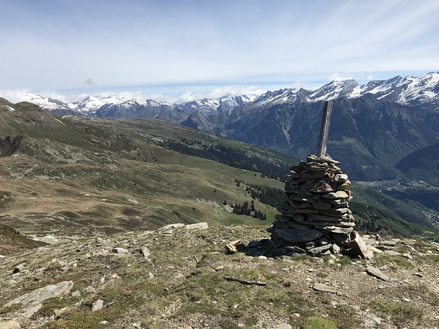 鉴于从crostel的座右铭, 阿尔卑斯山的路线, 阿尔卑斯山