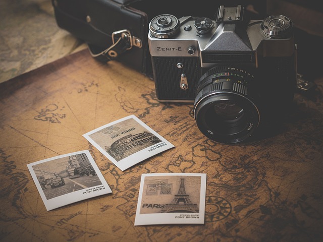 相机,照片,纪念品,摄影,相片,地图,旅行,假期,怀旧,冒险,老的,复古的,古董,优质的,经典的,照片