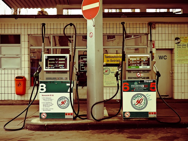 加油站, 气泵, 汽油