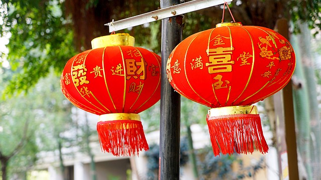 红灯笼, 中国新年, 庆祝