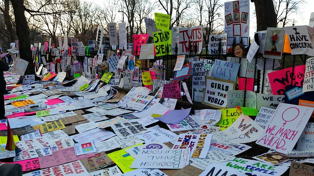 抗议, 迹象, 妇女游行
