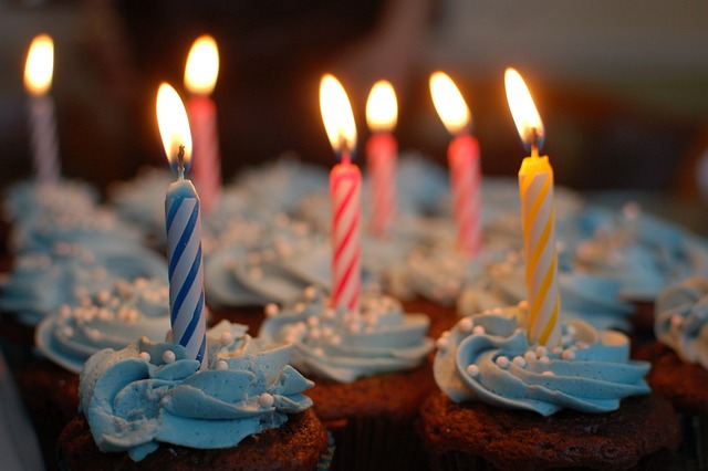 生日快乐, 生日快樂, 纸杯蛋糕