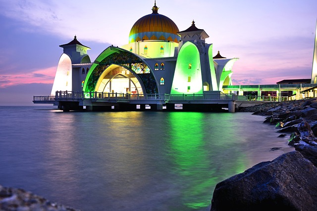 马六甲清真寺, 马六甲海岛, 马六甲海峡清真寺