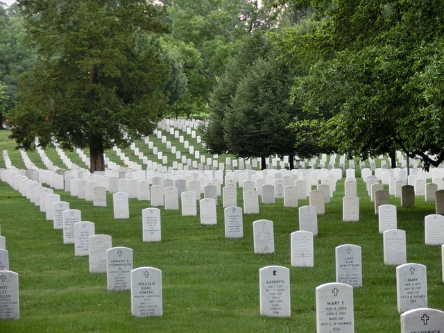 军人坟场, 纪念馆, 美国