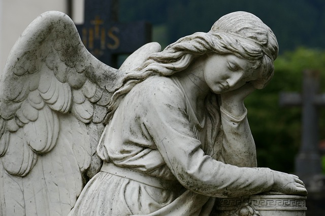 天使, 墓地, 雕塑