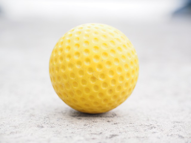 球, 迷你高尔夫球, 黄色