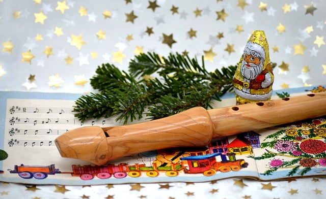 圣诞主题, 乐器, 木笛
