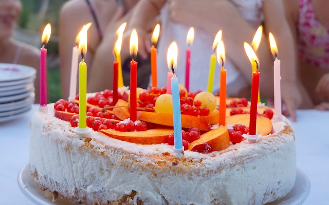 生日快乐, 生日快樂, 蛋糕