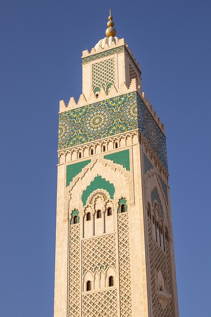 哈桑二世清真寺, 卡萨布兰卡, 摩洛哥