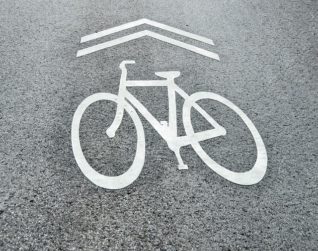 自行车标志, 象征, 分享道路